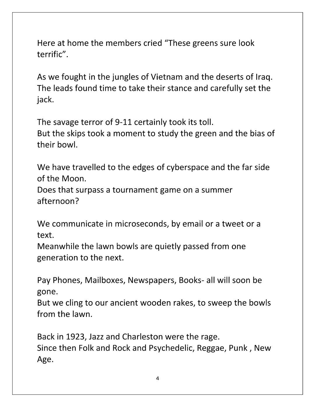 Exactly One Hundred Years